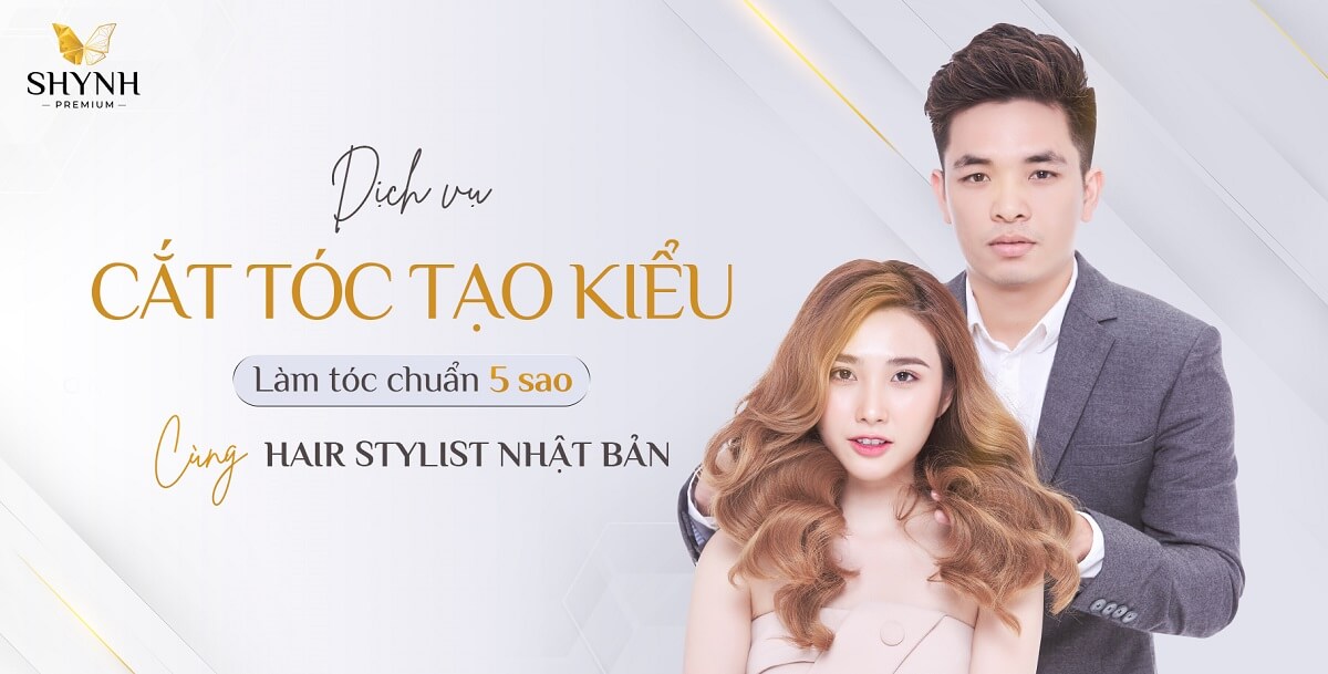 Cắt tóc tạo kiểu nam nữ đẹp