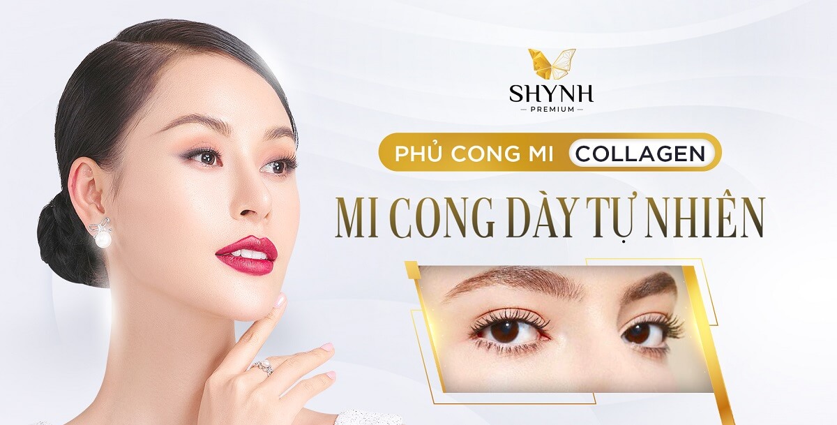 Uốn mi Collagen đẹp tự nhiên không cần Mascara