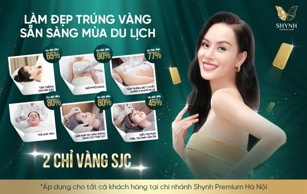 Chương trình chỉ áp dụng tại Shynh Premium Hà Nội và Đà Nẵng 