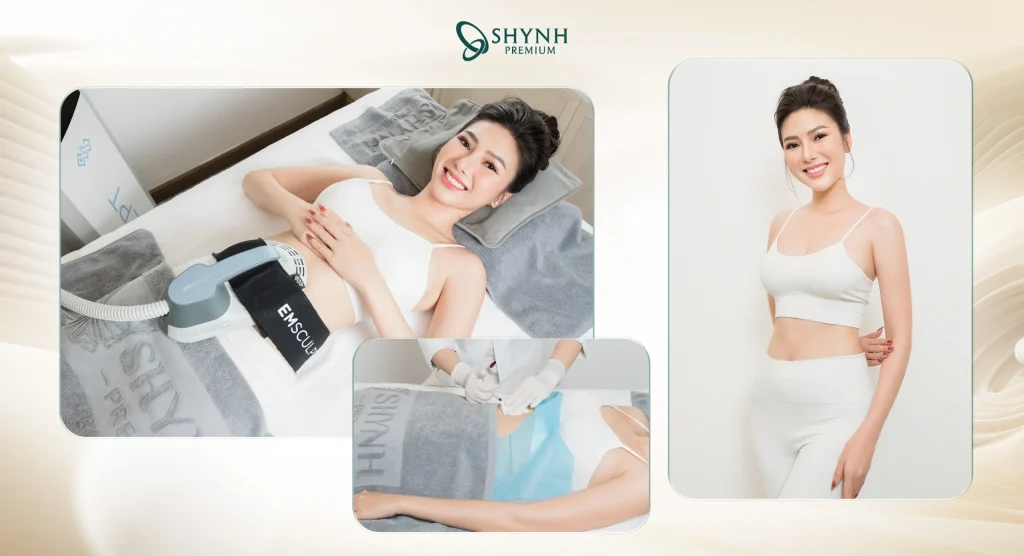 Khách hàng an tâm giảm mỡ tại Shynh Premium nhờ hiệu quả cam kết bằng văn bản