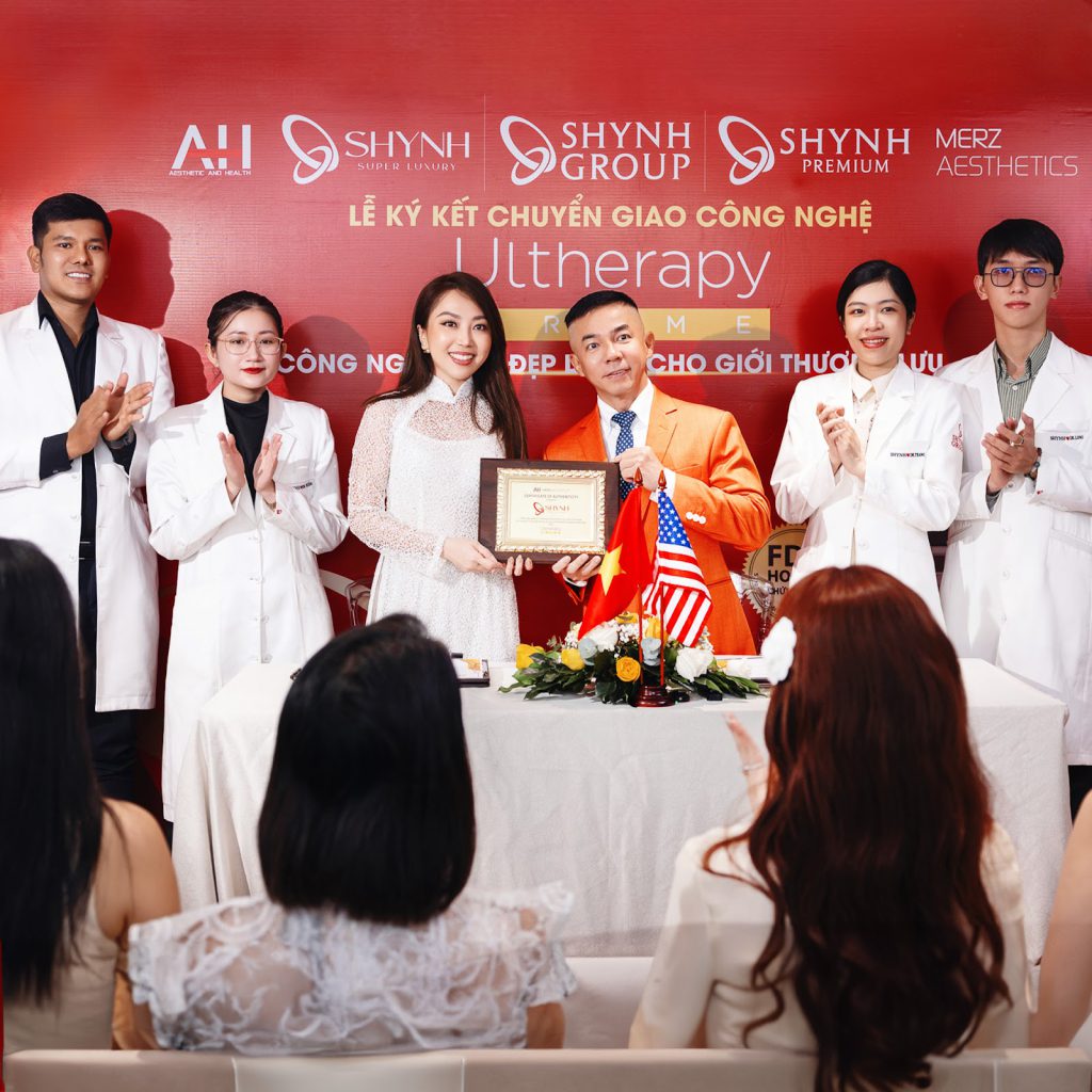 Shynh Premium sử dụng công nghệ chính hãng và cao cấp trên thế giới