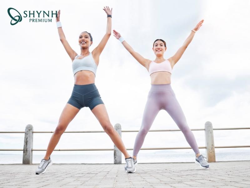 Bài tập thể dục Jumping Jacks giúp giảm mỡ toàn thân