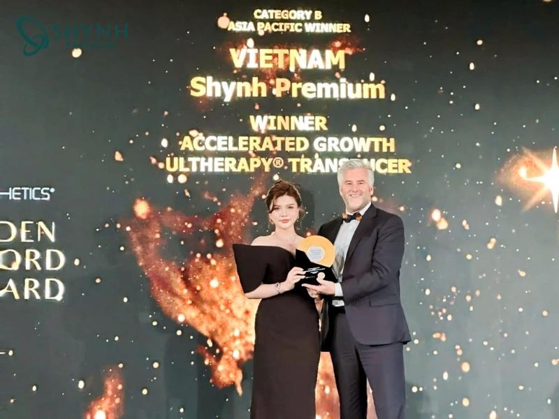 Shynh Premium nhận được nhiều giải thưởng thẩm mỹ danh giá