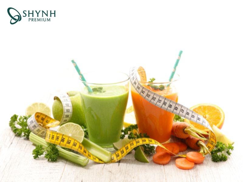 Sử dụng các loại nước Detox giúp giảm thèm ăn, giúp no lâu và giàu dinh dưỡng