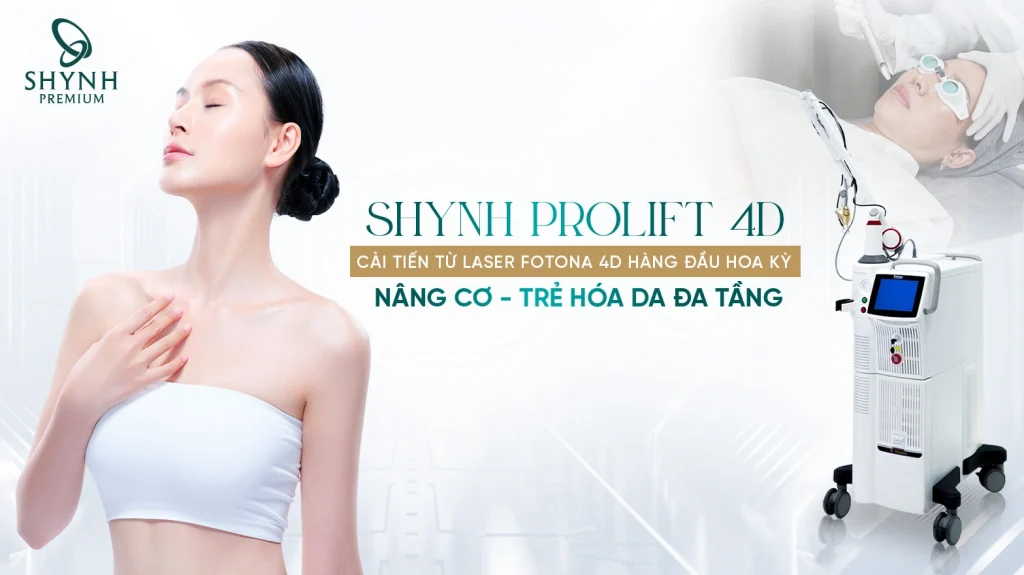 Shynh Prolift 4D là phác đồ nâng cơ, trẻ hoá da đa tầng của Shynh Premium