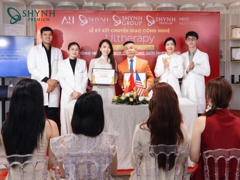 Shynh Premium nhận chuyển giao công nghệ Ultherapy chính hãng