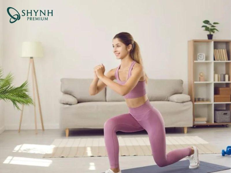 Bài tập Lunges rất hiệu quả để giảm mỡ đùi và mông