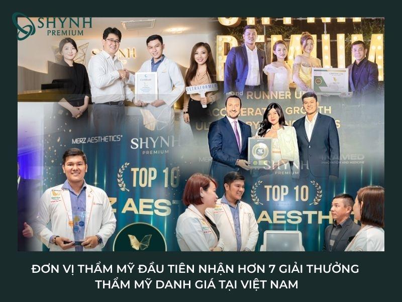 Đơn vị đầu tiên sở hữu hơn 7 giải thưởng thẩm mỹ danh giá tại Việt Nam