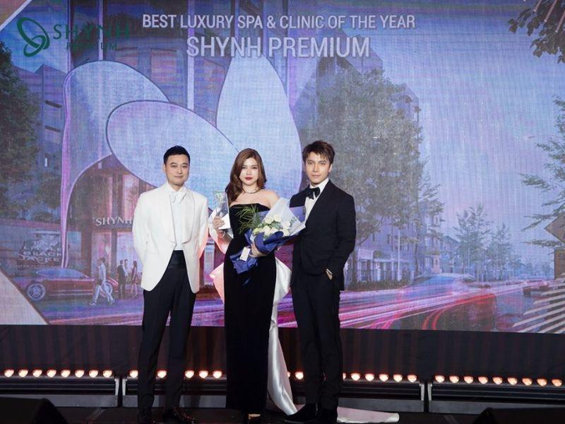 Shynh Premium được nhiều sao Việt tin chọn và nhận nhiều giải thưởng thẩm mỹ danh giá