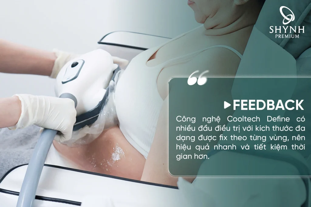 Cooltech Define Pro Plus giúp giảm cân an toàn và nhanh chóng, không nóng rát