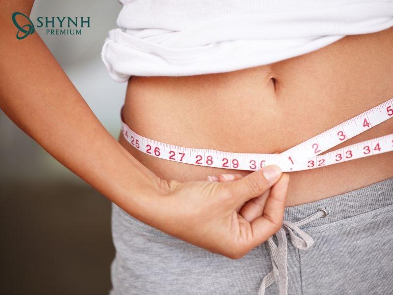 Đặt mục tiêu giảm cân từ từ, không ép cân quá nhanh bằng cách tập luyện và ăn kiêng
