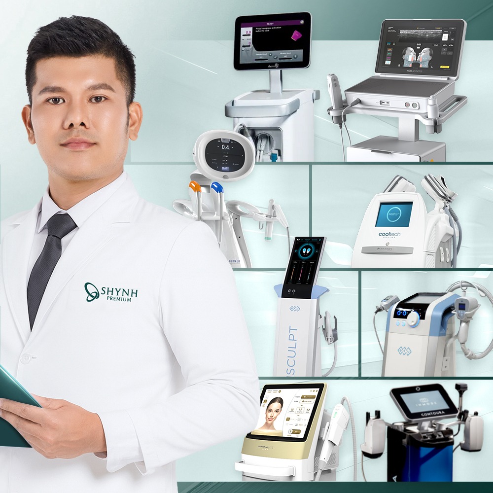 Shynh Premium sở hữu danh mục công nghệ nâng cơ – căng da mặt chính hãng