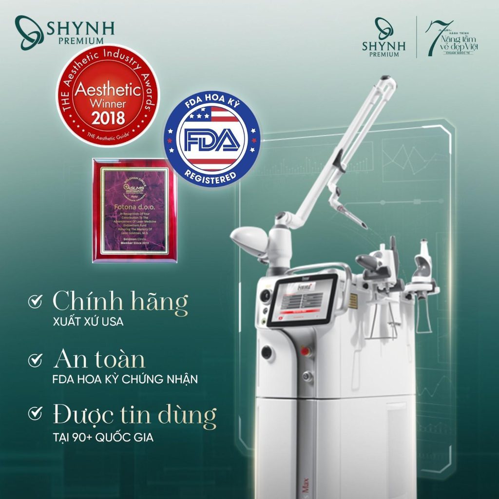 Shynh Premium sử dụng 100% công nghệ chính hãng