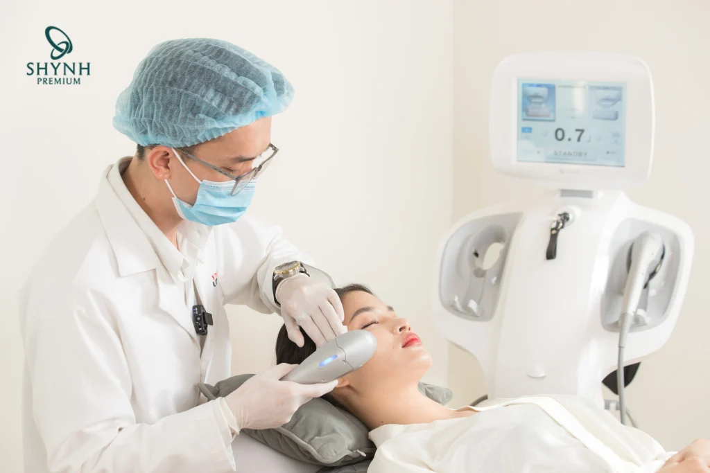 Công nghệ nâng cơ HIFU là một trong những cách xoá nhăn trán hiệu quả