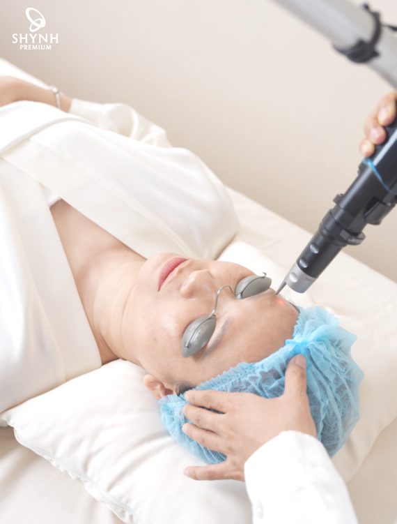 công nghệ laser trong phác đồ Shynh Pico Toning