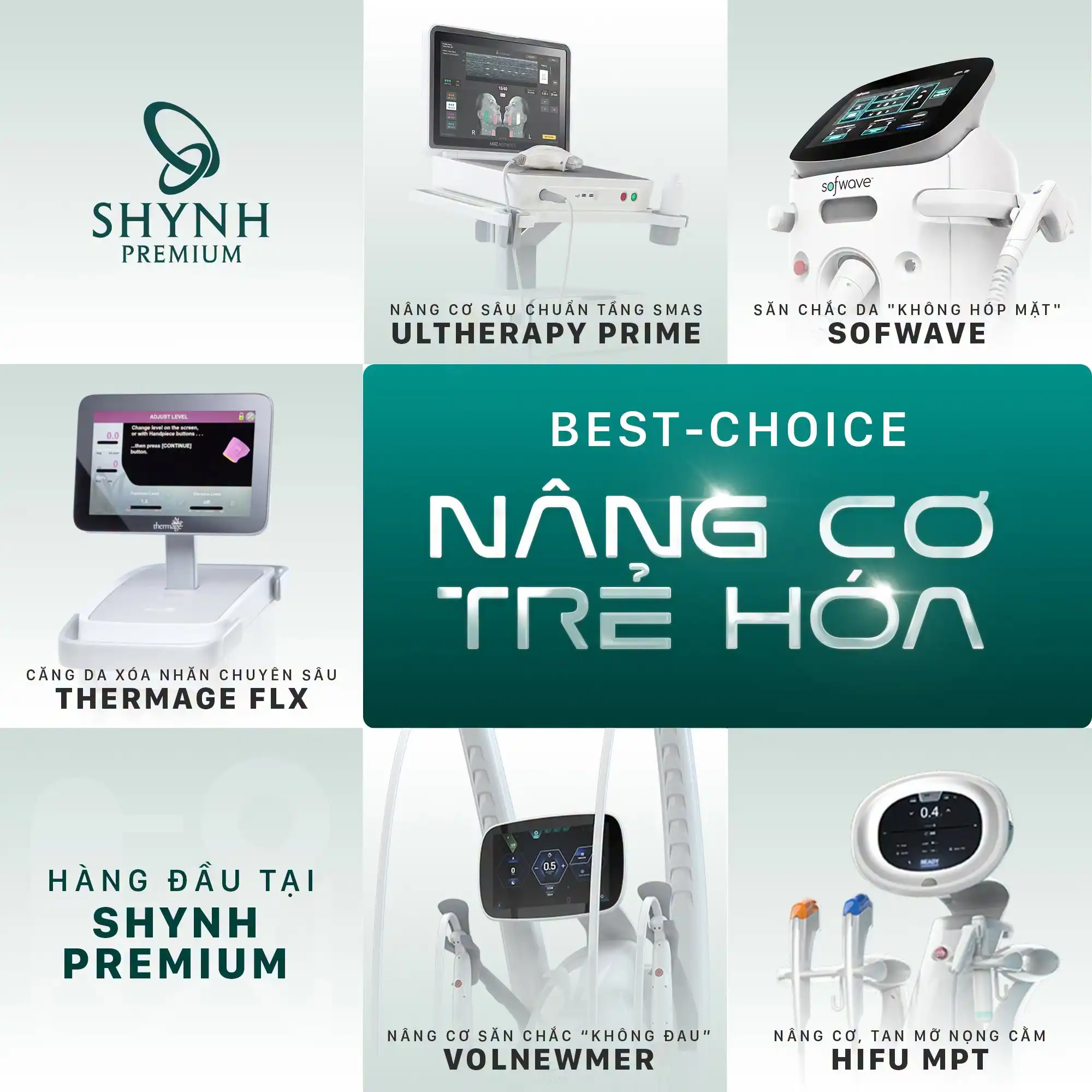 Tổng hợp công nghệ nâng cơ - trẻ hóa da